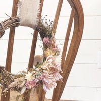 DIY Dried Flower Wreath Kit – Farm-Grown Dahlia Decor
