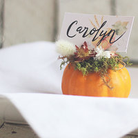 Dried Flower Pumpkin Workshop