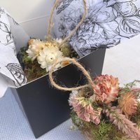 Dried Floral Jute Ornament