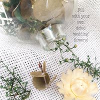 Wedding Flower Keepsake Ornament: DIY Personalized Ornament