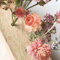 Oak Dried Flower Centerpiece