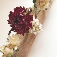Oak Dried Flower Centerpiece