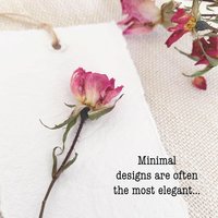 Garden Botanical DIY Gift Tag Kit - Floral Handmade Paper, Farm Grown Dried Flowers