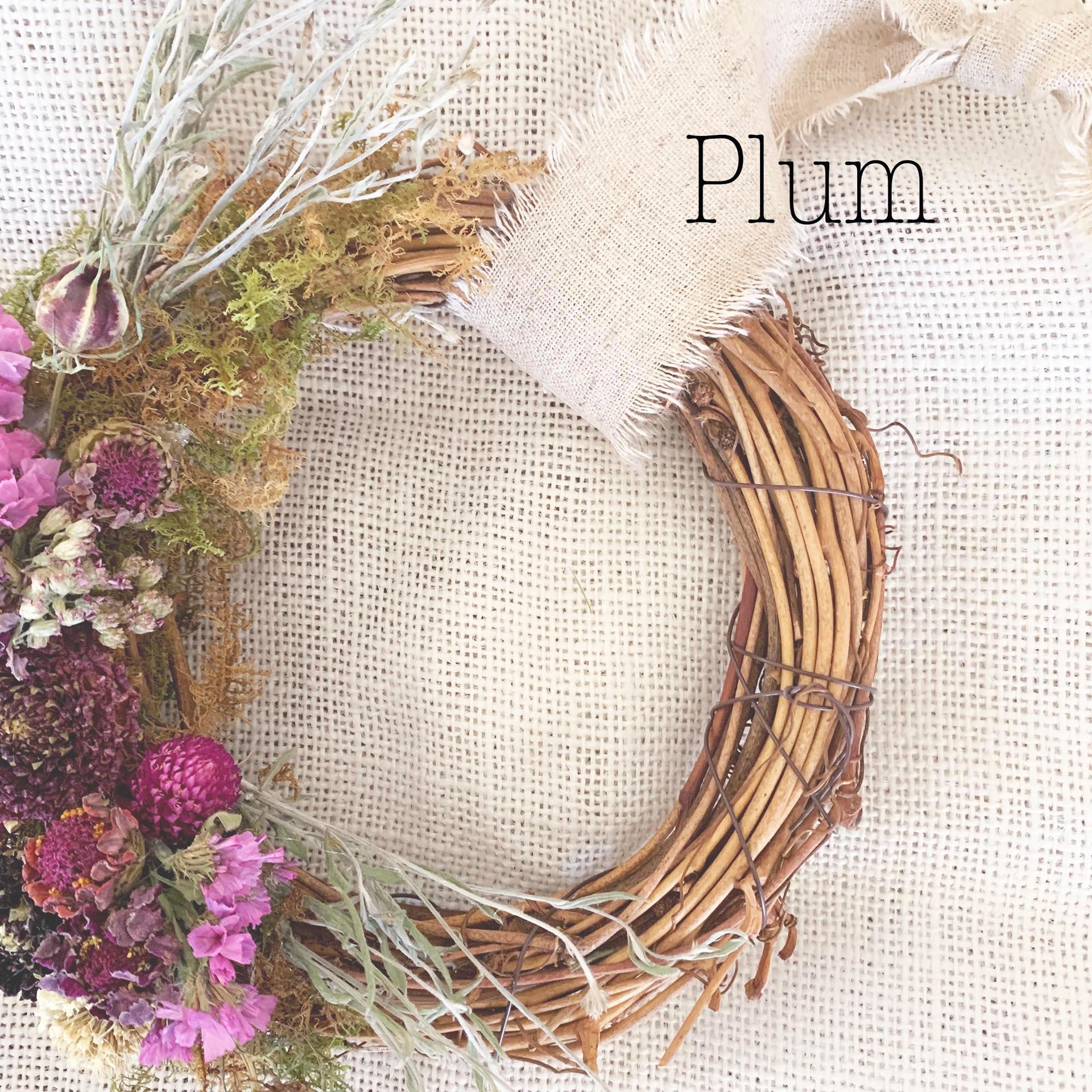 Dried Flower Wreath Making Kit--DIY Craft for Adults