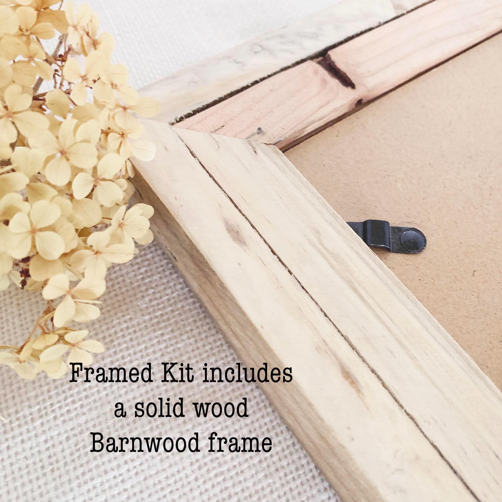 Sparrow Pressed Flower Art Kit – DIY Botanical Craft