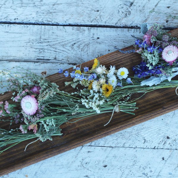 9" Small Dried Flower Bouquet