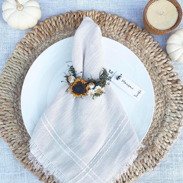 Thanksgiving Place Cards/Napkin Ring Kit