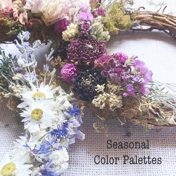 Dried Flower Wreath Kits for Groups: Craft Night Activity, Retreat Project, Floral Workshop with Farm-Grown Botanicals